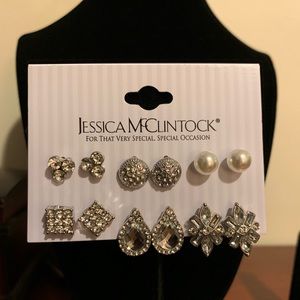 Jessica McClintock Multi-pack Stud Earrings